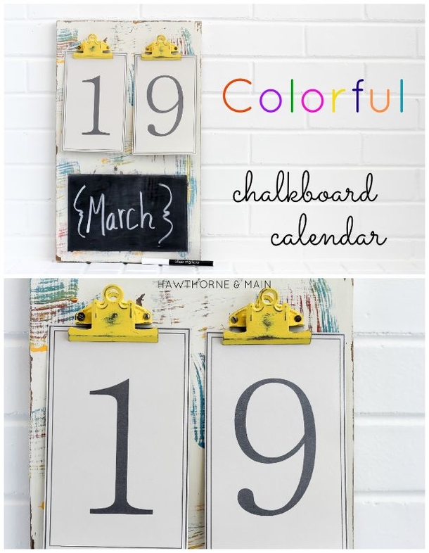 10 Crafty DIY Calendars For The New Year - picture 2