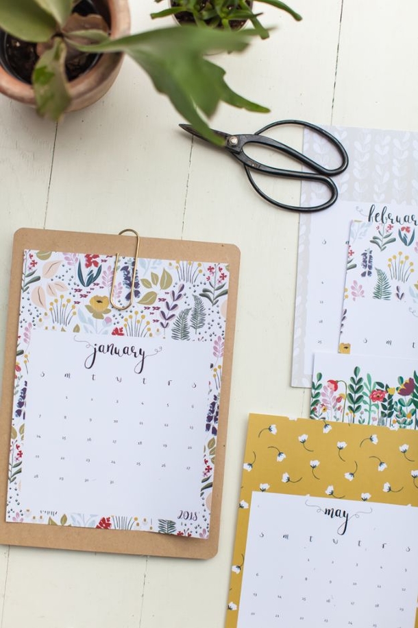 10 Crafty DIY Calendars For The New Year - picture 7