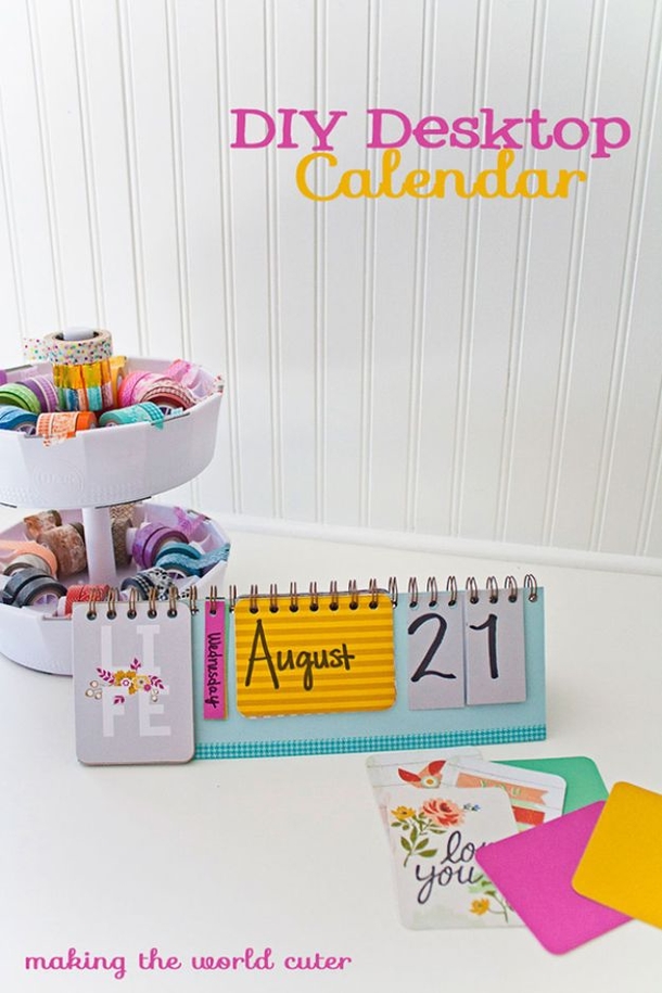 10 Crafty DIY Calendars For The New Year - picture 9