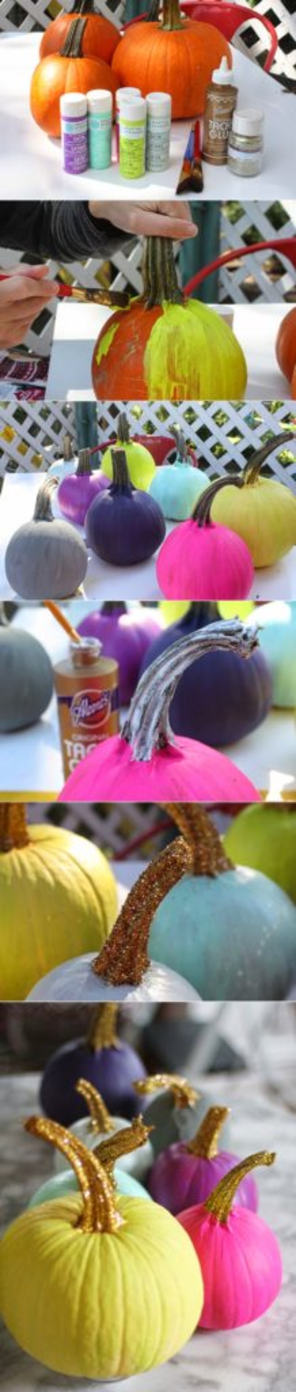 10 Creative And Decorative No Carve Pumpkin Ideas - picture 6