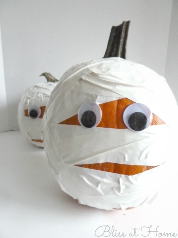 10 Creative And Decorative No Carve Pumpkin Ideas - picture 9