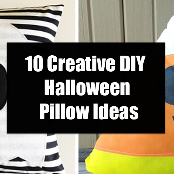 10 Creative DIY Halloween Pillow Ideas
