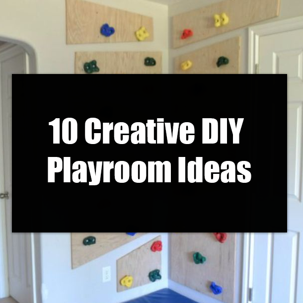 10 Creative DIY Playroom Ideas