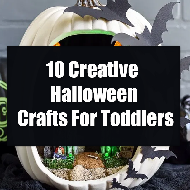 10 Creative Halloween Crafts For Toddlers