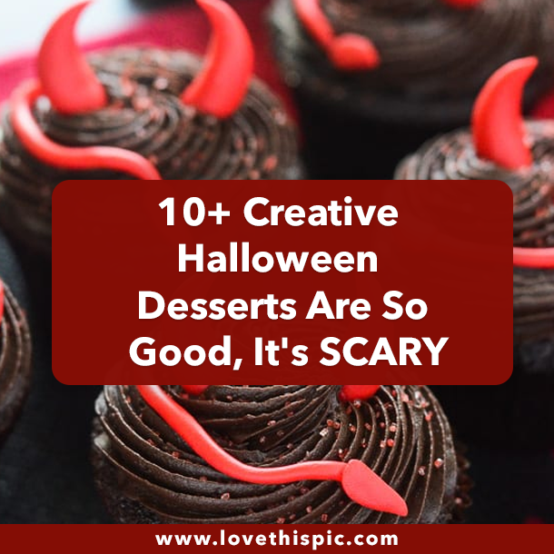 10+ Creative Halloween Desserts Are So Good, It's SCARY