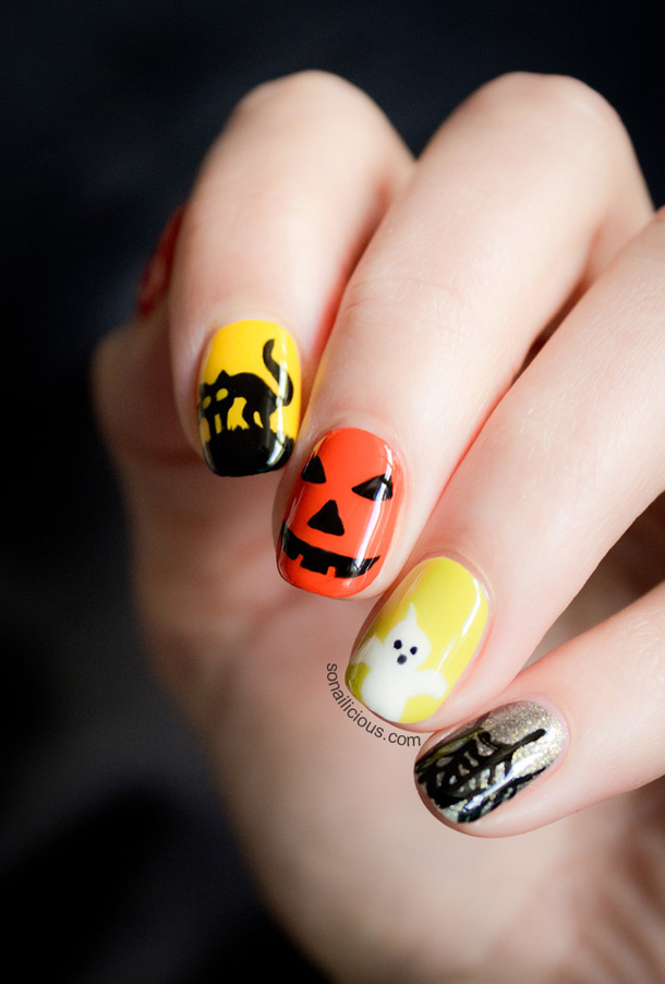 10 Creative Halloween Nail Art Ideas - picture 9