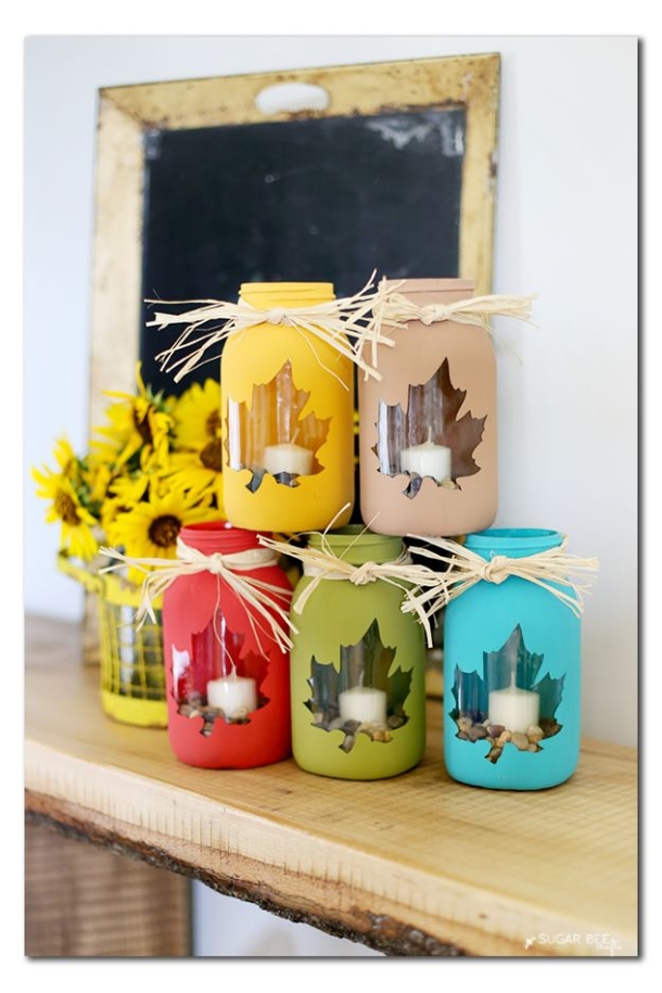 10 Creative Mason Jar Crafts For This Fall - picture 9