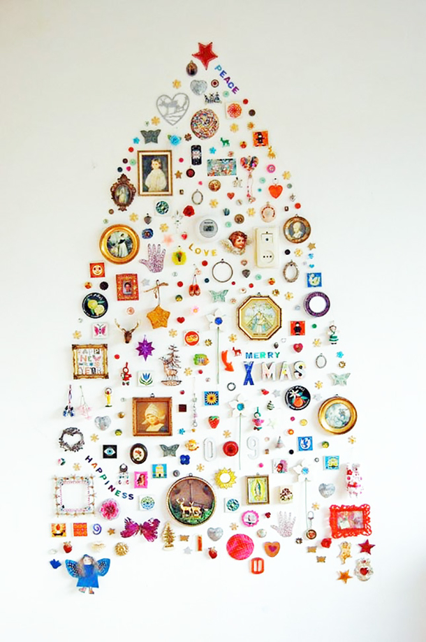 10 Creative Wall Christmas Trees - picture 11