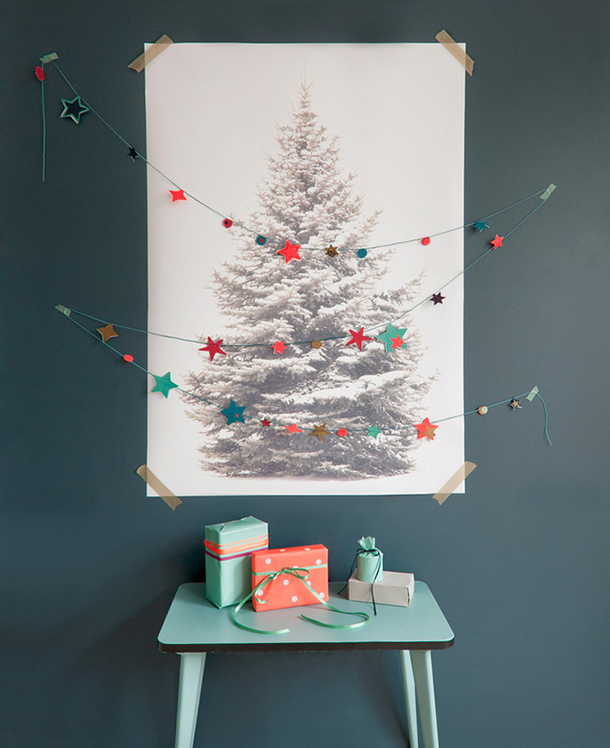 10 Creative Wall Christmas Trees - picture 5