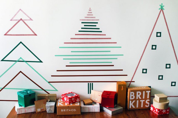 10 Creative Wall Christmas Trees - picture 6