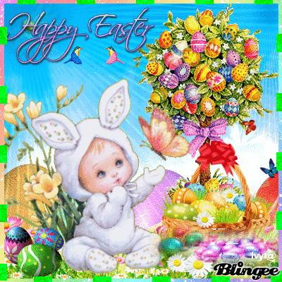 10 Cute Happy Easter Animated Quotes And Sayings - picture 5
