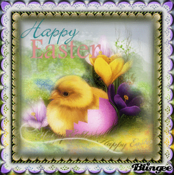 10 Cute Happy Easter Animated Quotes And Sayings - picture 7