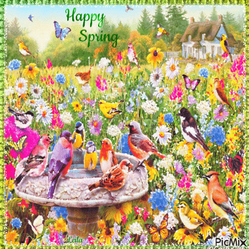 10 Cute Happy Spring Gifs For 2023 To Bring In The Warm Season - picture 5