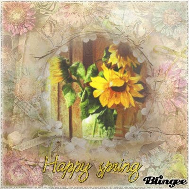 10 Cute Happy Spring Images With Quotes - picture 4