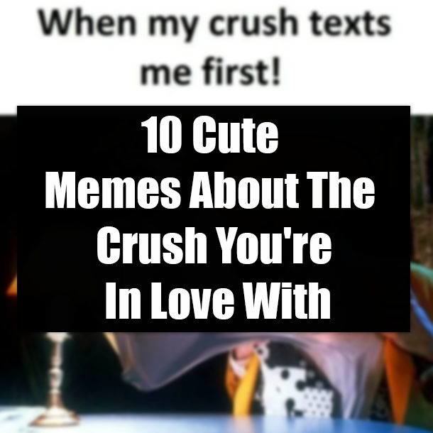 10 Cute Memes About The Crush You're In Love With