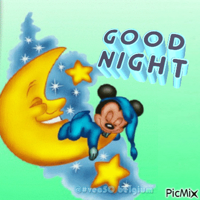 10+ Cute & Beautiful Good Night Gifs To Make Your Night Perfect - picture 8