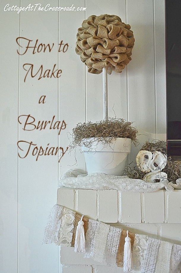 10 DIY Burlap Decoration Ideas For The Home - picture 7
