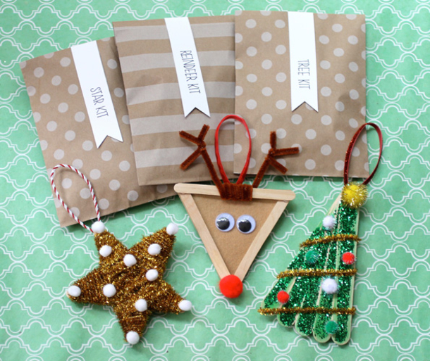 10 DIY Christmas Popsicle Stick Crafts for Kids to Make - picture 10