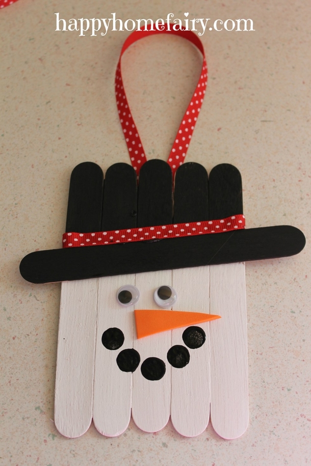10 DIY Christmas Popsicle Stick Crafts for Kids to Make - picture 3