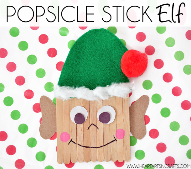 10 DIY Christmas Popsicle Stick Crafts for Kids to Make - picture 9