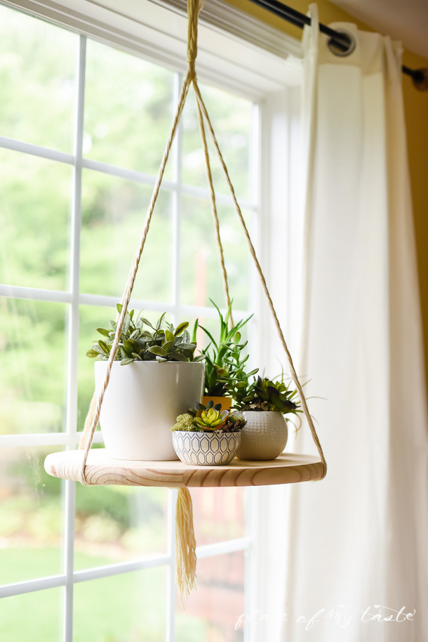 10 DIY Hanging Shelves That Will Make You A Stylish Minimalist - picture 11