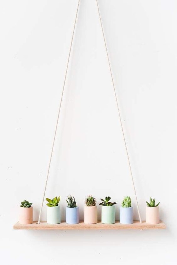 10 DIY Hanging Shelves That Will Make You A Stylish Minimalist - picture 3