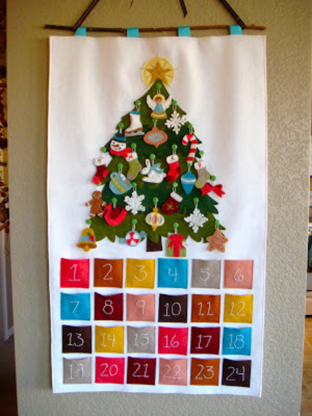 10 DIY Holiday Advent Calenders To Make - picture 2