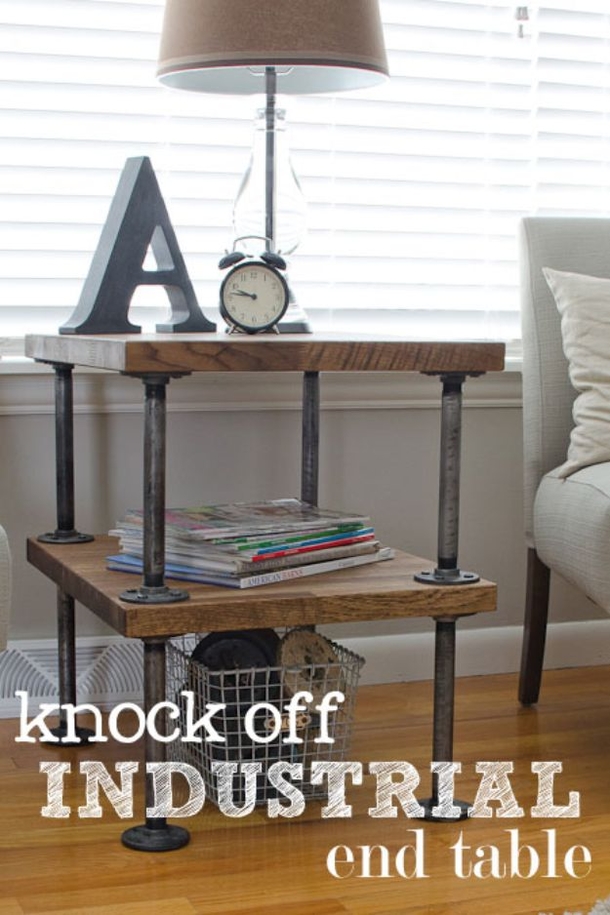 10 DIY Industrial Decoration Ideas - picture 2