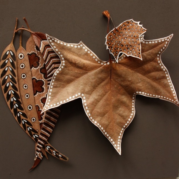 10 DIY Projects Using Fall Leaves - picture 7