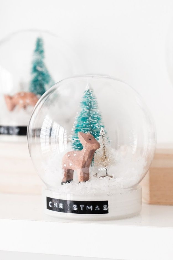 10 DIY Winter / Christmas Snowglobe Crafts - picture 2