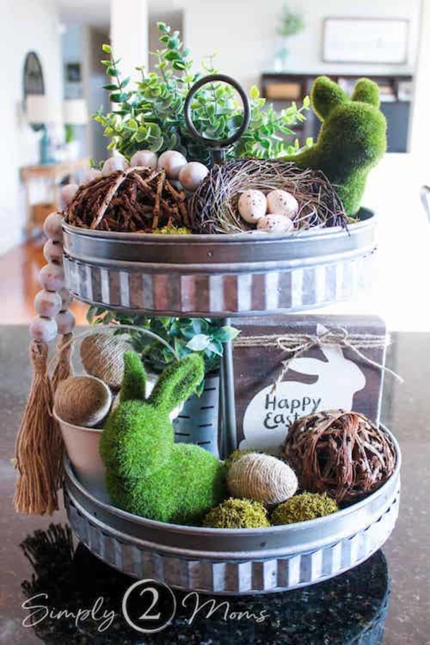 10 Easter Rustic Centerpieces To Style Your Home - picture 6