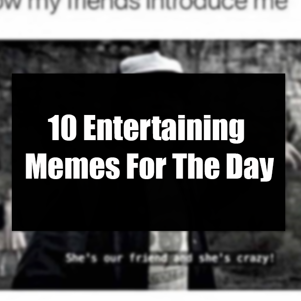 10 Entertaining Memes For The Day