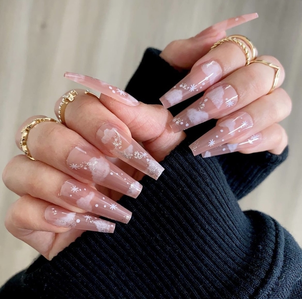10+ Extra Cute & Fluffy Cloud Nails You Have To Try NOW - picture 11