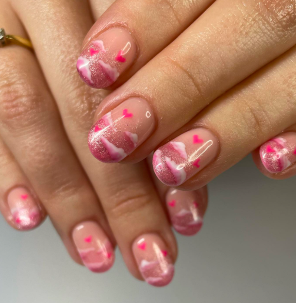 10+ Extra Cute & Fluffy Cloud Nails You Have To Try NOW - picture 2