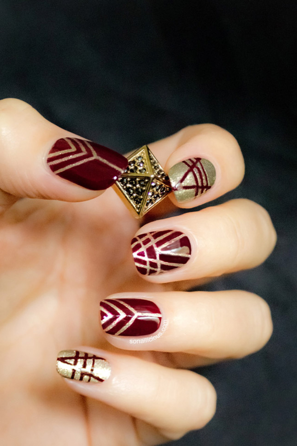 10 Fall Inspired Nail Art Ideas - picture 8
