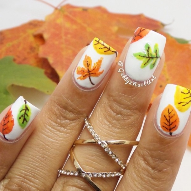 10 Fall Nail Art Ideas And Designs - picture 10