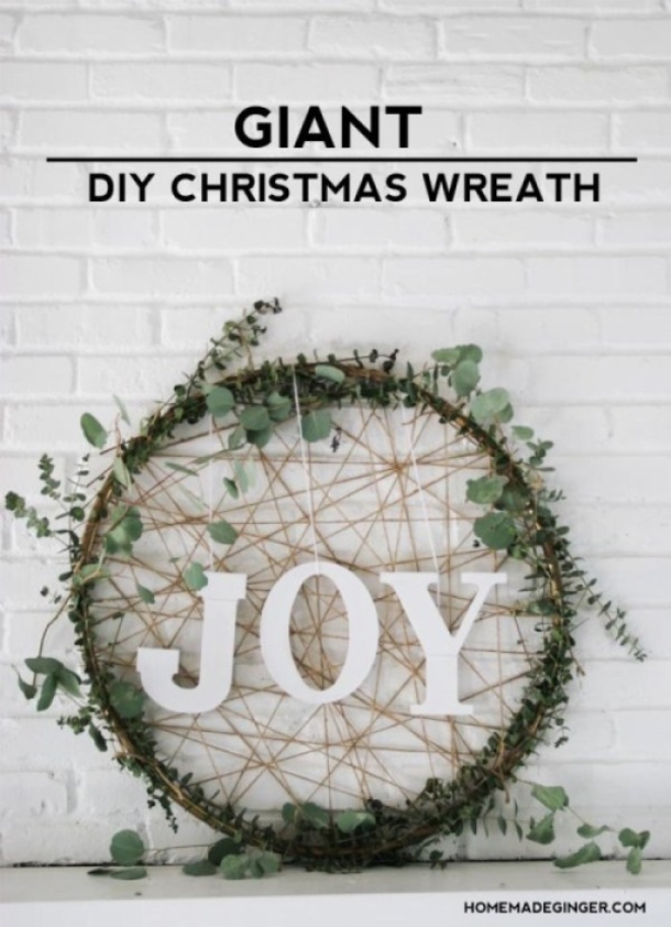 10 Farmhouse Christmas Wreath Ideas - picture 5