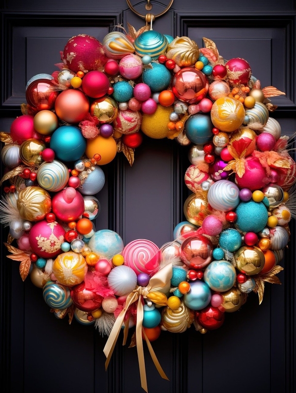 10 Festive Christmas Wreath Pictures That Are So Beautiful & Decorative - picture 11