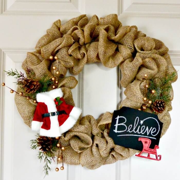 10 Festive Christmas Wreath Projects - picture 6