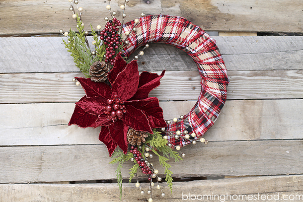 10 Festive Christmas Wreath Projects - picture 7