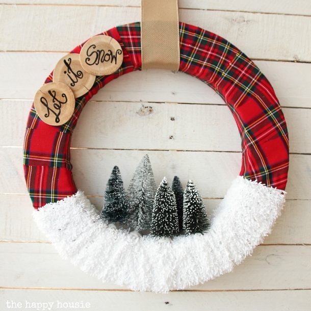 10 Festive Christmas Wreath Projects - picture 9