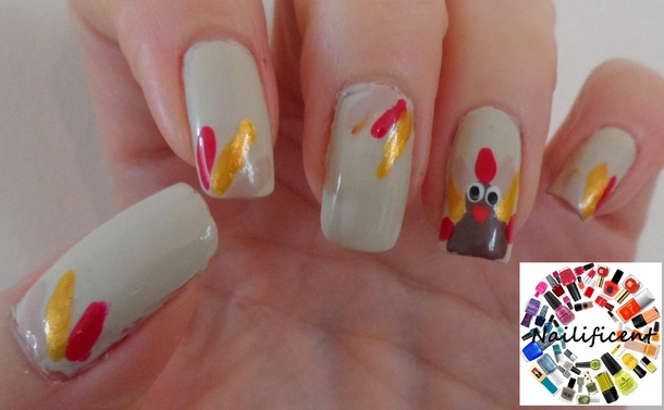 10 Festive Thanksgiving Nail Art Ideas - picture 3