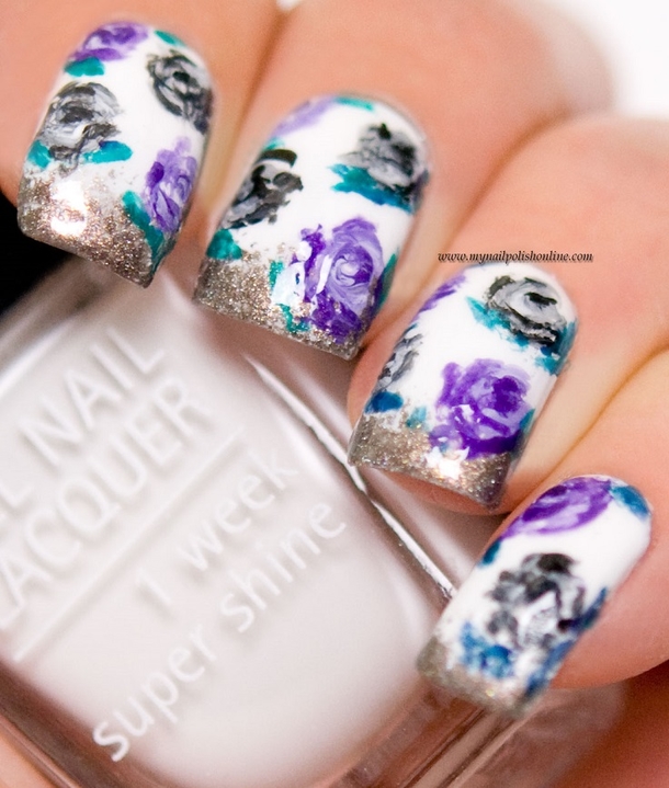 10 Floral Nail Art Ideas You Will Love - picture 11