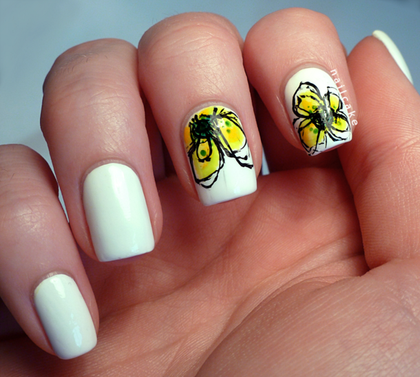 10 Floral Nail Art Ideas You Will Love - picture 4