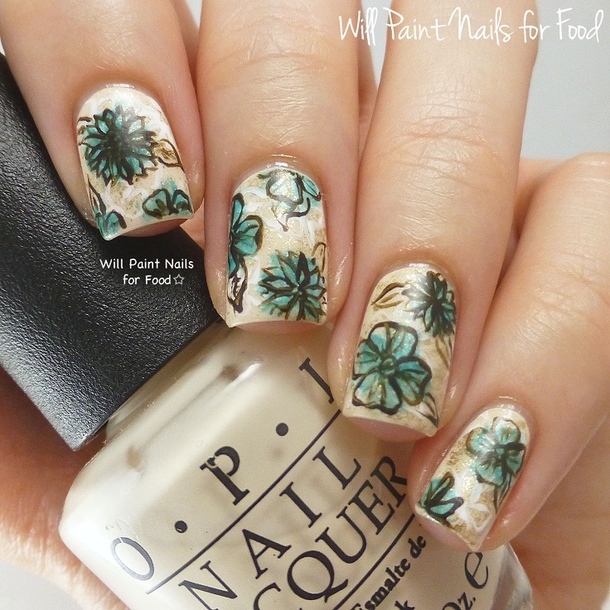 10 Floral Nail Art Ideas You Will Love - picture 9