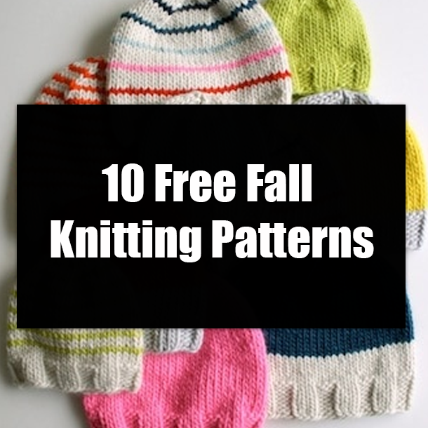 10 Free Fall Knitting Patterns