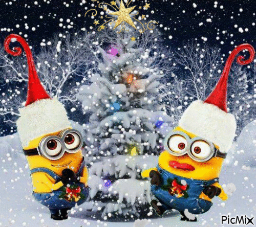 10 Fun Christmas Minion Animated Images To Share - picture 9