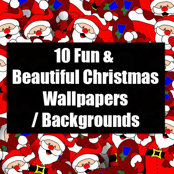 10 Fun & Beautiful Christmas Wallpapers / Backgrounds