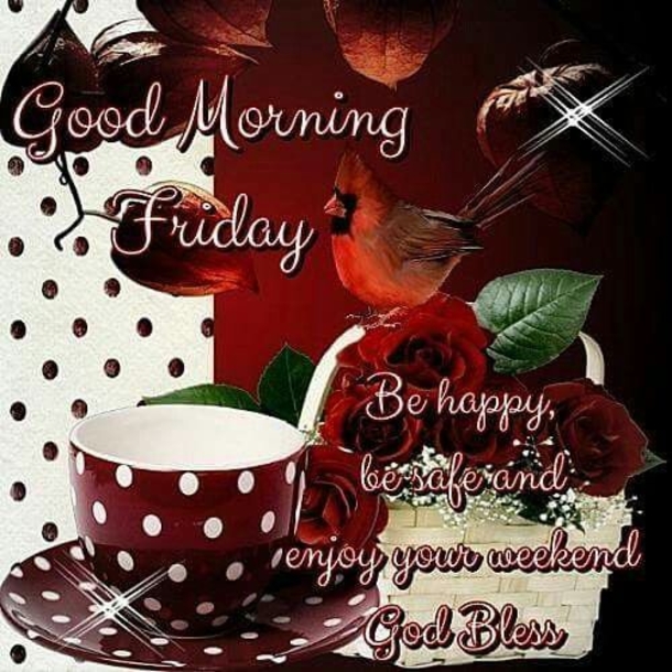10 Fun & Beautiful Good Morning Friday Quotes - picture 3