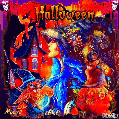 10 Fun & Colorful Happy Halloween Gif Greetings - picture 8